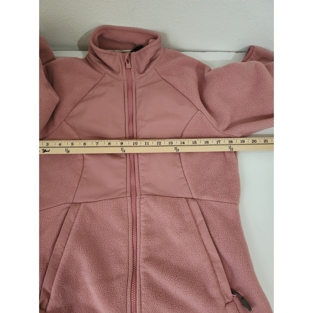 All In Motion Women's PolarTec Fleece Jacket Pink Full Zip Medium M Outdoor - Picture 5 of 10